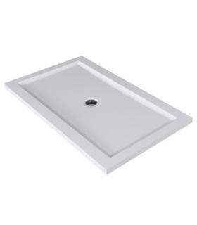 Shower tray Paper matt white duralight 140x100 art 925A
