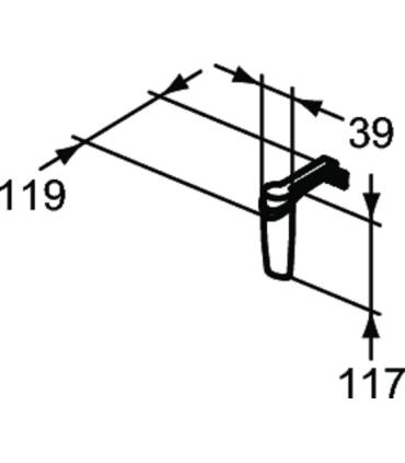 Lampe miroir LED Ideal Standard T3248AA