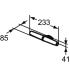 Lampada LED per specchio Ideal Standard T3189AA