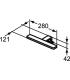 Ideal Standard LED mirror lamp T3190AA