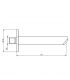 Bec de distribution pour baignoire, Bellosta collection Mini-B