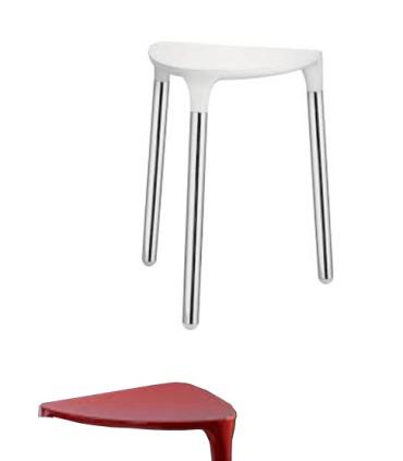 Colombo bathroom stool stool series complements b9988 red.