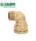 Curved fitting 3/4 '' female DECA Caleffi, for polyethylene pipes art.86