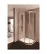 Ideal Standard Kubo R SWIM asymmetrical rounded corner shower enclosure