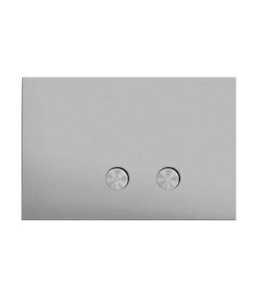Flush plate with 2 buttons for cistern wc Fantini
