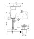 Miscelatore bidet monoforo Ideal Standard Ceraplan III art.B0897AA