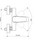 Miscelatore esterno vasca Ideal Standard Ceraplan III con doccino art.