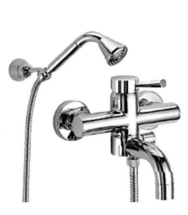 FIR Tilo 733322 External bathtub mixer, with hand shower, chrome