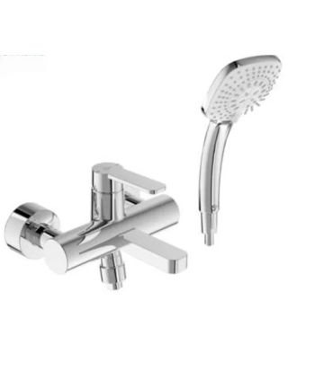 External bathtub mixer with hand shower Ideal Standard Gio'