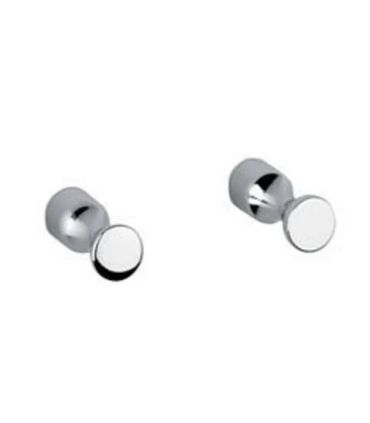 Clothes hook INDA Colorella 2 pcs, chrome, A05610