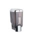 Soap dispenser INDA wall hung 9x9x19 ABS transparent AV1120