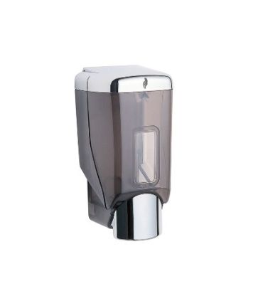 Dispenser sapone INDA a parete 9x9x19 ABS trasparente AV1120