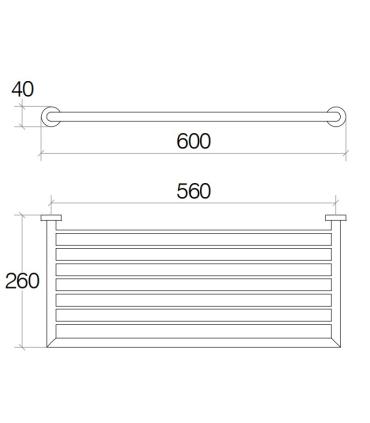 Lineabeta Baketo 5216 Griglia porta salviette