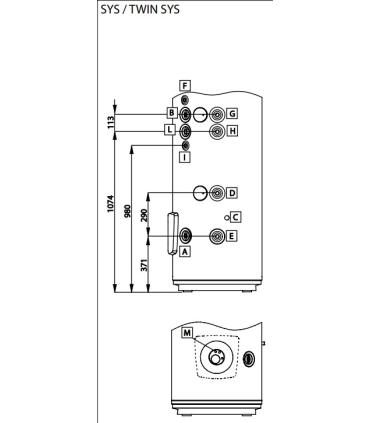 Chauffe-eau pompe à chaleur Nuos Plus SYS Ariston