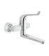 Wall mounted mixer for washbasin Grohe collection Euroeco with clinical handle