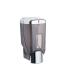 Dispenser sapone INDA a parete 9x9x19 ABS trasparente AV1120