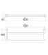 Lineabeta Baketo 5214 porta salviette Dop.600