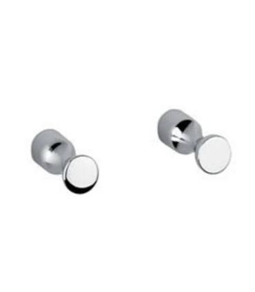 Clothes hook INDA Colorella 2 pcs, chrome, A05610