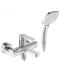 External bathtub mixer with hand shower Ideal Standard Gio'