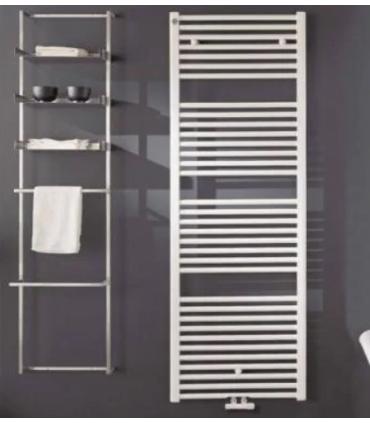 Irsap Ares towel warmer with 50 mm connections.