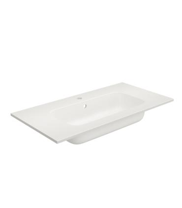 Lavabo console pour meuble Lineabeta Grela 1 trou