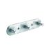 Clothes hook INDA stainless steel brushed