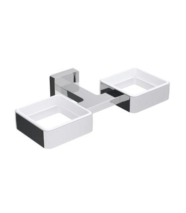 Supporto doppio per accessori Lineabeta serie Dado art.61202