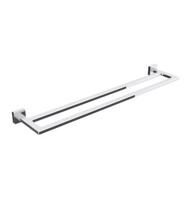 Lineabeta double towel holder Dado series 61212