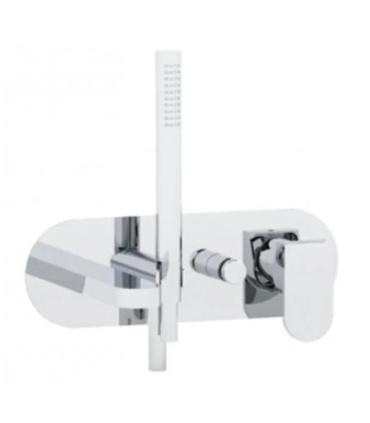 Built in mixer for shower with hand shower and bathtub spout, Bellosta, collection