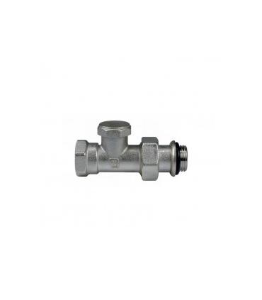 Angled lockshield valve Honeywell for iron art.V340D015