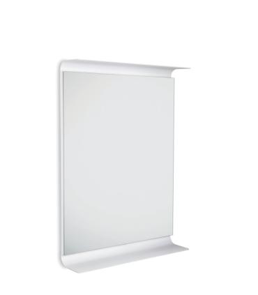 Mirror with LED light and Lineabeta shelf series Curva '5689