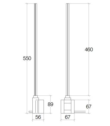 Electric resistance with timer Lineabeta Caligo 7513