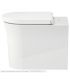 Duravit back to wall toilet, White Tulip 200109 series