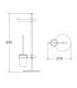 Lineabeta Stela toilet stand 51111