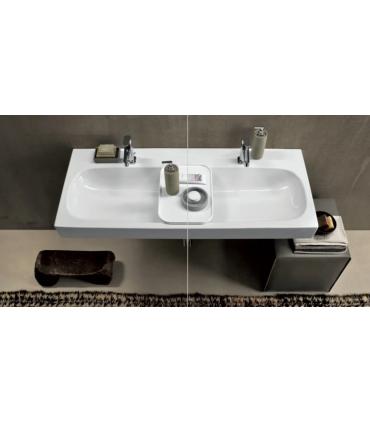 Lavabo 2 fori rubinetteria Geberit Citterio 500.553.01.1