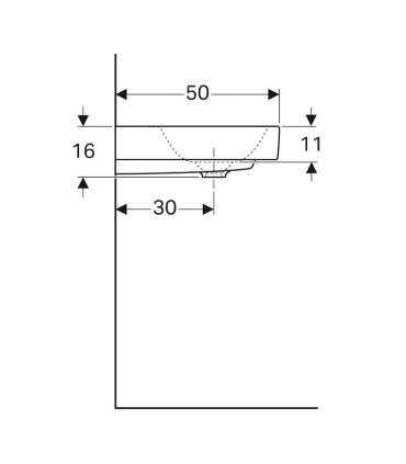 Mitigeur lavabo 2 trous Geberit Citterio 500.553.01.1