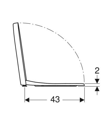 Geberit Icon toilet seat