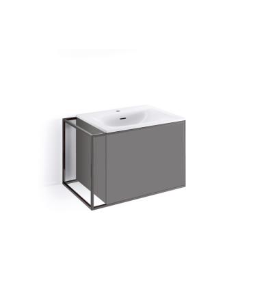 Lineabeta Grela wall-hung washbasin cabinet 1 large drawer + internal drawer