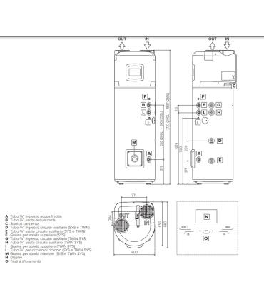 Chauffe-eau pompe à chaleur Ariston Nuos Plus Twin SYS