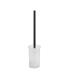 Toilet Brush Holder, Lineabeta, Duemila Series, Model 55062, Etched Glass