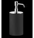 Distributeur de savon sur pied Gessi série Rilievo art. 59538 noir