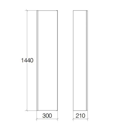 Right column Lineabeta Grela 8290dx