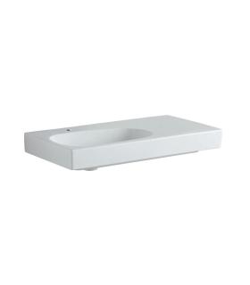 Geberit Citterio DX asymmetrical countertop or wall-hung washbasin