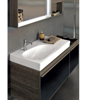 Geberit Citterio DX asymmetrical countertop or wall-hung washbasin