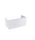 Lineabeta Grela wall-hung washbasin cabinet 1 drawer and right internal drawer