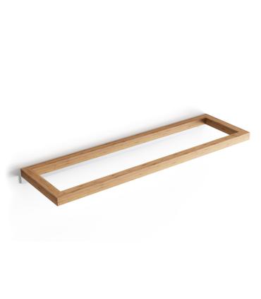 Linear towel holder Lineabeta Bamboo collection