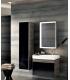 Geberit Citterio SX asymmetrical countertop or wall-hung washbasin