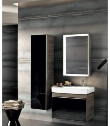 Geberit Citterio SX asymmetrical countertop or wall-hung washbasin