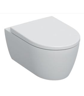 Wall-hung toilet Geberit Icon new rimfree with slim seat