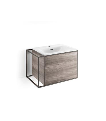 Lineabeta Grela wall-hung washbasin cabinet 1 large drawer + internal drawer